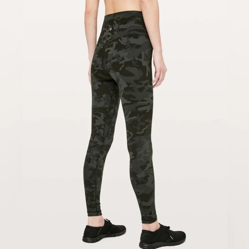 Lululemon Align Full Length Leggings. Size 8 Camo - Picture 3 of 9